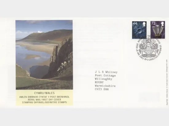 Wales 44p, 72p