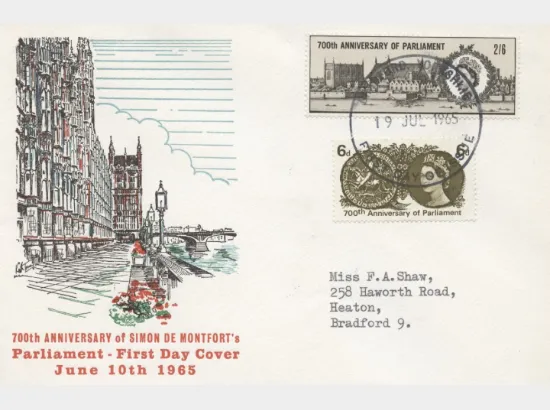 700th Anniv. of Parliament