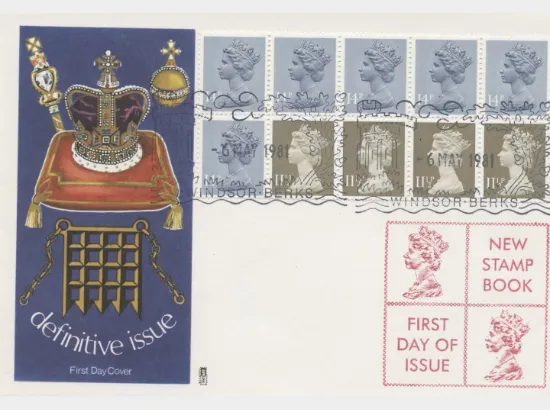 Counter: New Design: £1.30 Postal Hist 1 (Penny Black)
