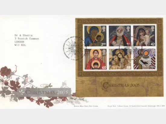 Christmas 2005: Miniature Sheet