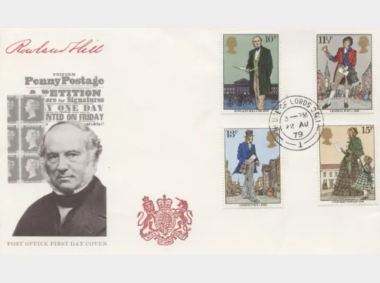 Rowland Hill: Stamps