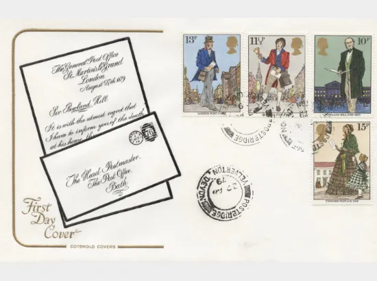 Rowland Hill: Stamps