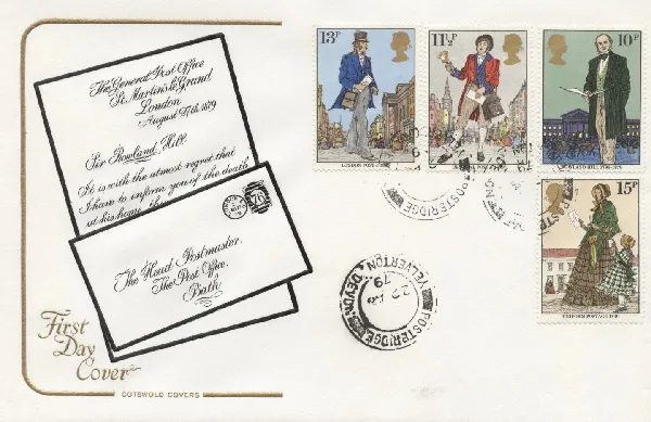 Rowland Hill: Stamps