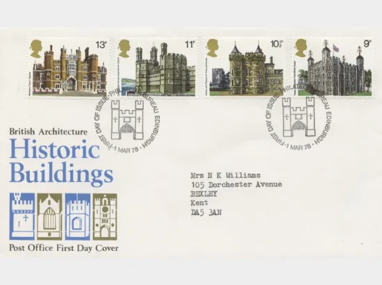 Historic Buildings: Stamps