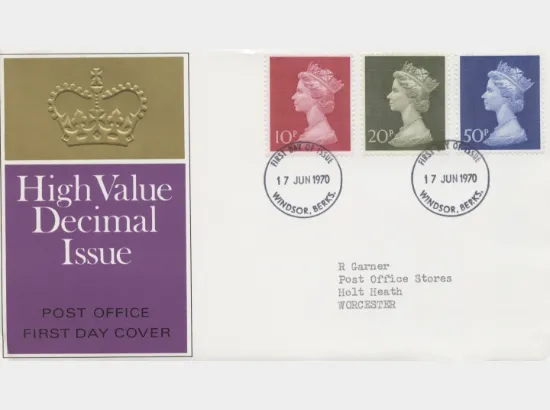 Machins: 10p, 20p, 50p