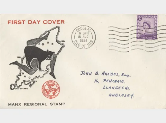 Isle of Man 3d Lilac