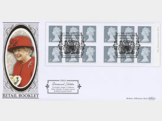 Self Adhesive: Diamond Jubilee: 12 x 1st