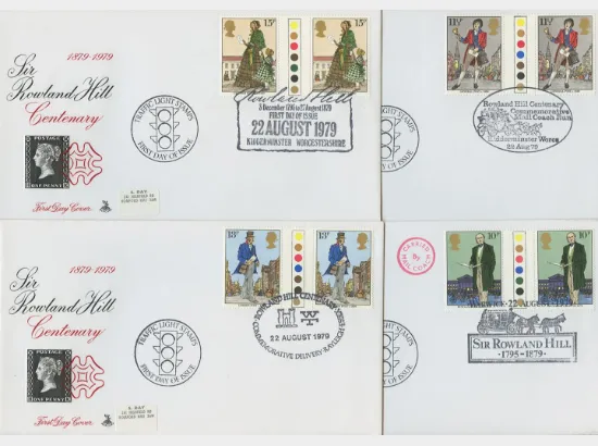 Rowland Hill: Stamps