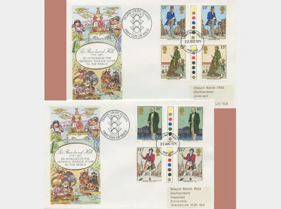 Rowland Hill: Stamps