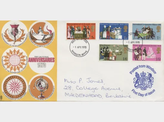 General Anniversaries 1970