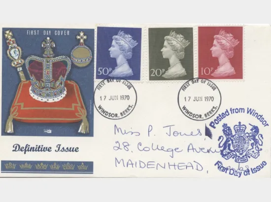 Machins: 10p, 20p, 50p