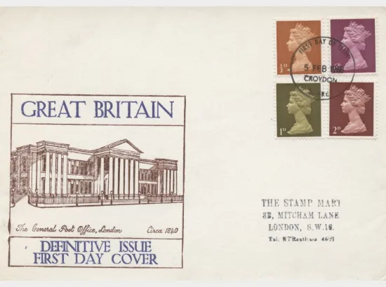 Machins: 1/2d, 1d, 2d, 6d