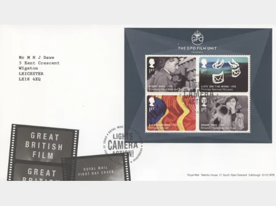 Great British Films: Miniature Sheet