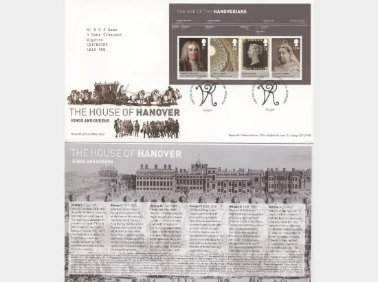 The Hanoverians: Miniature Sheet