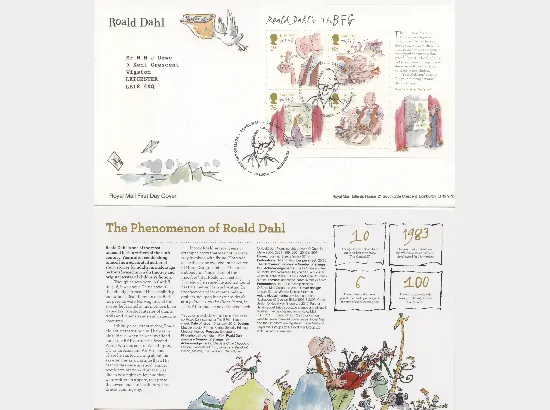 Roald Dahl: Miniature Sheet
