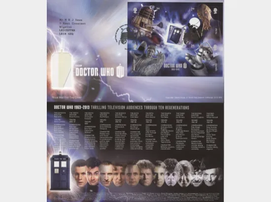 Doctor Who: Miniature Sheet