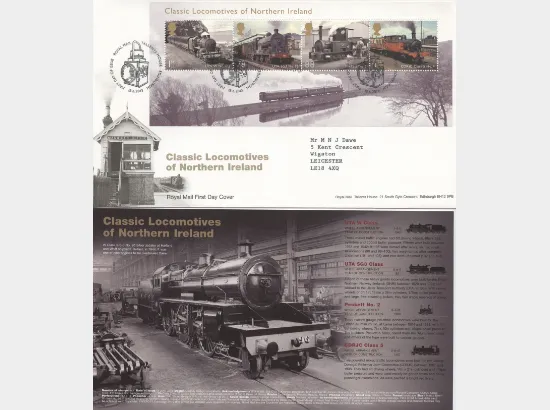 Classic Locomotives: Series No.3: Miniature Sheet
