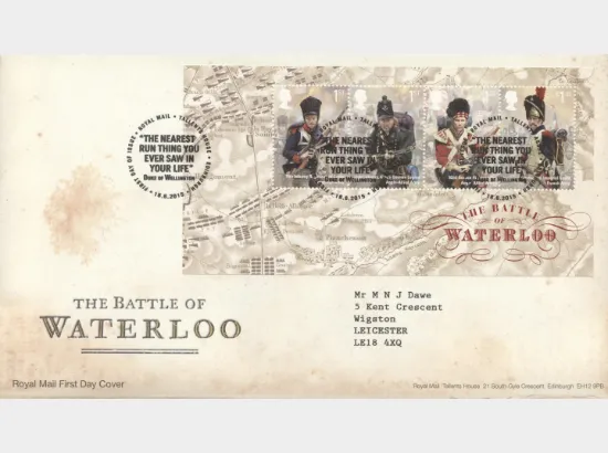 Battle of Waterloo: Miniature Sheet