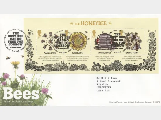 Bees: Miniature Sheet