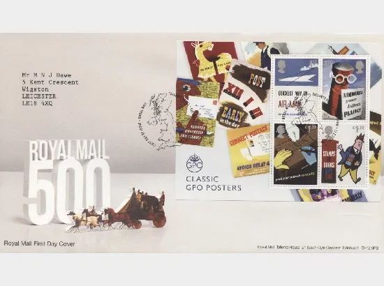 Royal Mail 500: Miniature Sheet