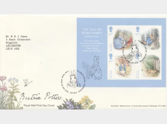 Beatrix Potter: Miniature Sheet