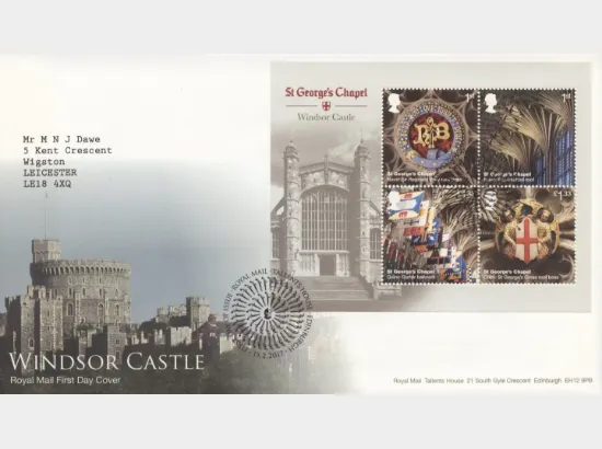 Windsor Castle: Miniature Sheet