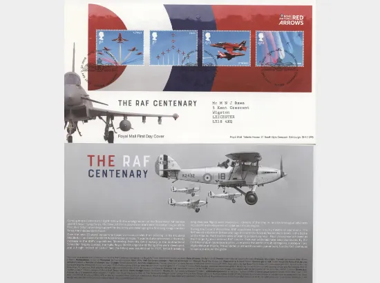 RAF Centenary: Miniature Sheet