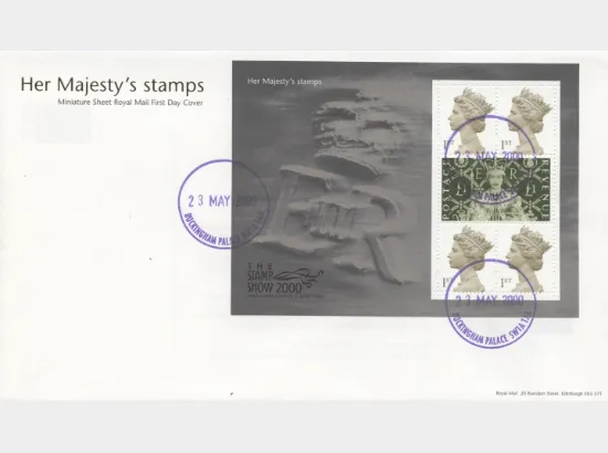 Queen's Stamps: Miniature Sheet