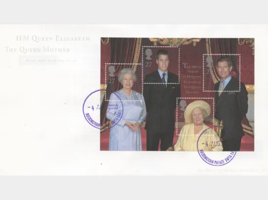 Queen Mother: Miniature Sheet