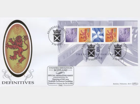 Scottish Parliament: Miniature Sheet