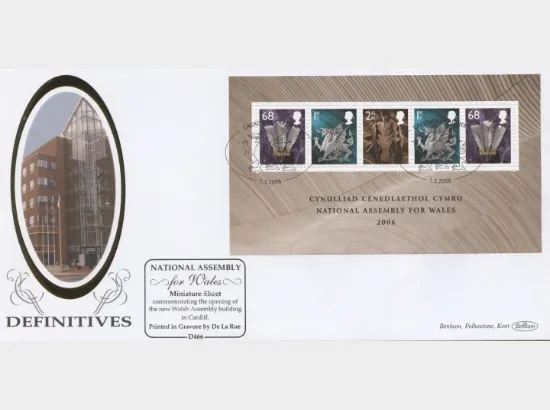 Welsh Assembly: Miniature Sheet
