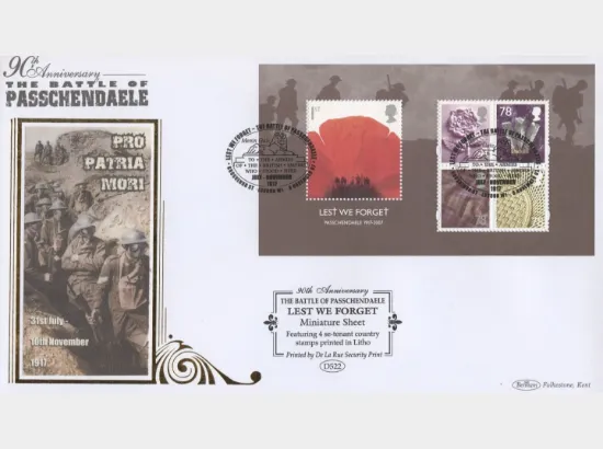 Lest We Forget 2007: Miniature Sheet