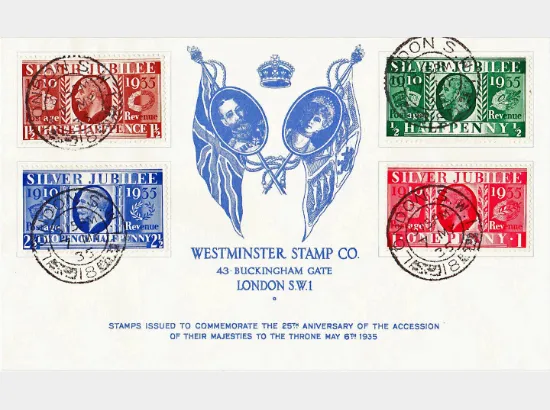 King George V Silver Jubilee