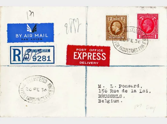 KGV: Photogravure: 1s Bistre-brown