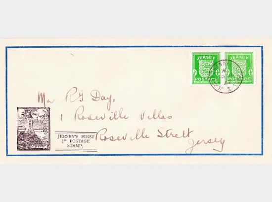 Jersey 1/2d (Arms) Jersey 1/2d (Arms)