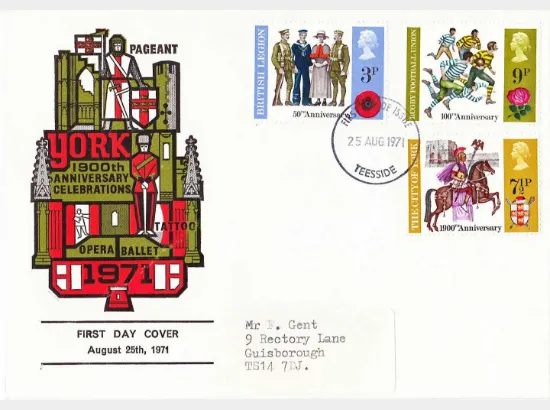 General Anniversaries 1971