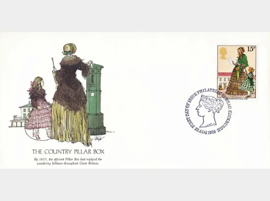 Rowland Hill: Stamps