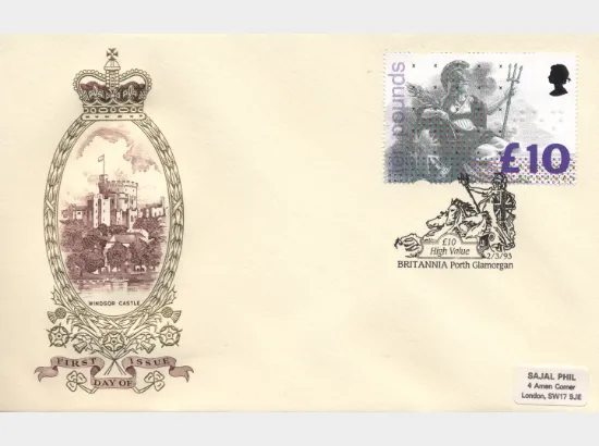Britannia: £10