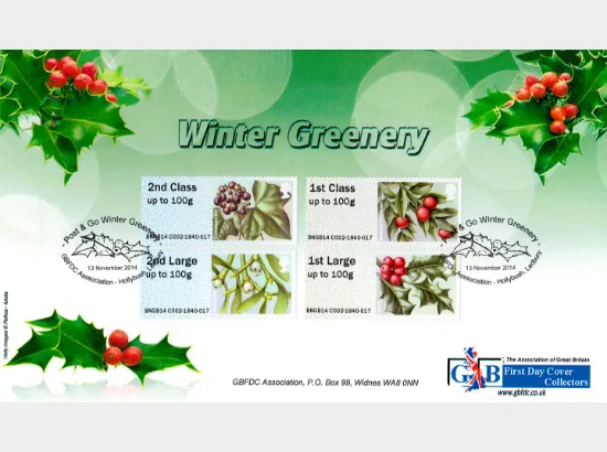 British Flora: Series No.3, Winter Greenery