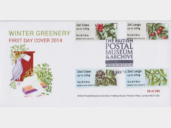 Winter Greenery BPMA overprint (set)