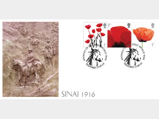 Horses in Sinai 1916