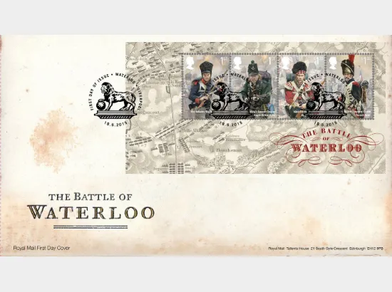 Battle of Waterloo: Miniature Sheet