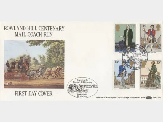 Rowland Hill: Stamps