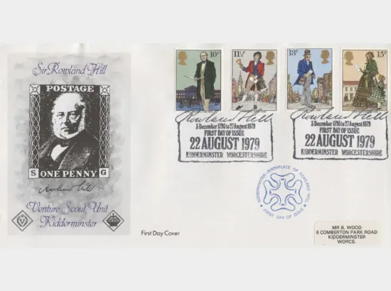 Rowland Hill: Stamps