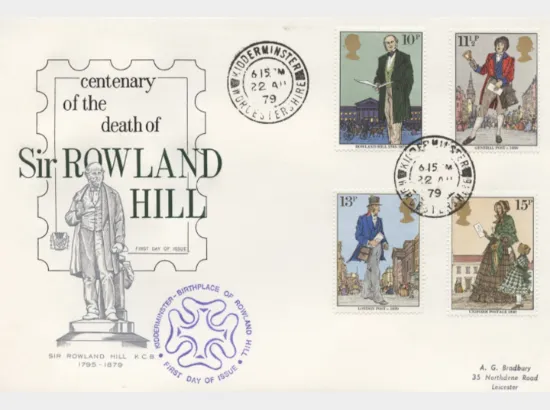Rowland Hill: Stamps