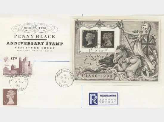 Penny Black: Miniature Sheet