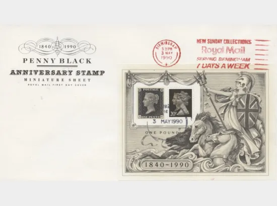 Penny Black: Miniature Sheet