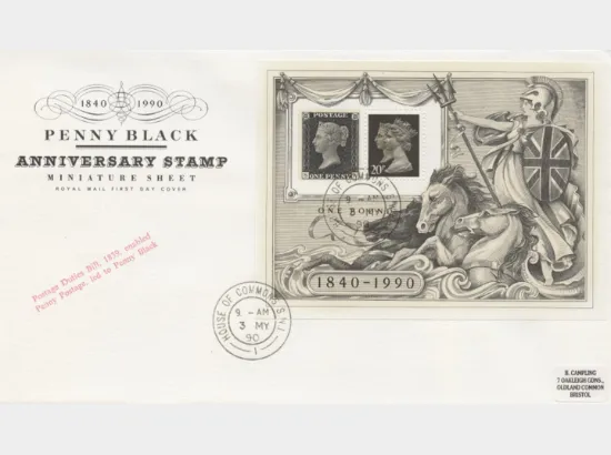 Penny Black: Miniature Sheet