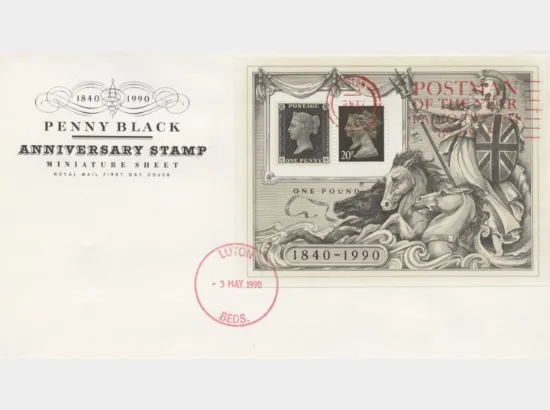 Penny Black: Miniature Sheet