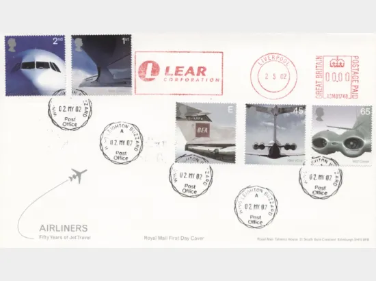 Airliners: Stamps